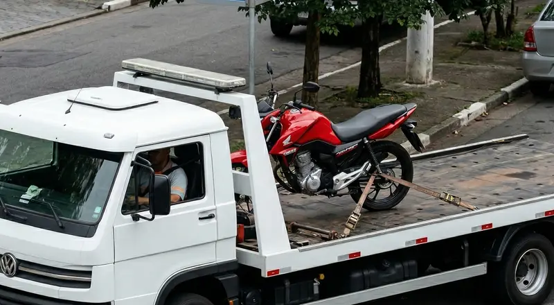 Reboque de moto em Jacareí – guincho especializado para motocicletas